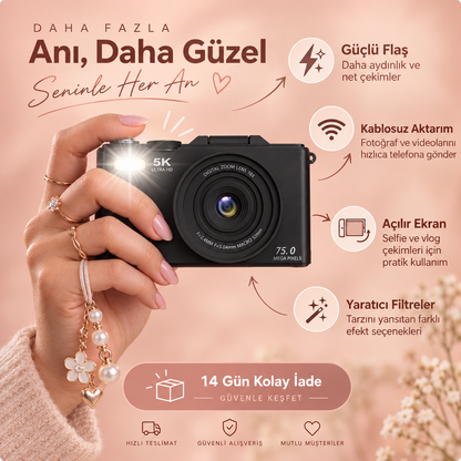 RetroCam™ 5K Vintage Kamera